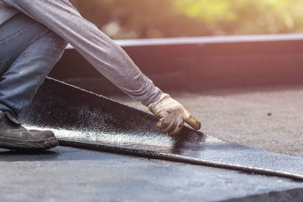 Professional Exterior Waterproofing technician working in Genoa, IL